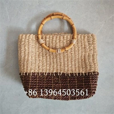Real Bamboo Women Chic Handbags