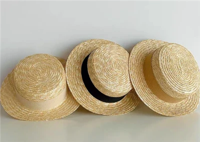 Natural Wheat Woven Women Summer Hat