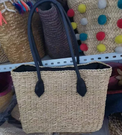 Paper Hand Woven Square Women Bag