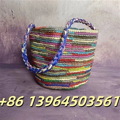Real Raffia Woman Bag