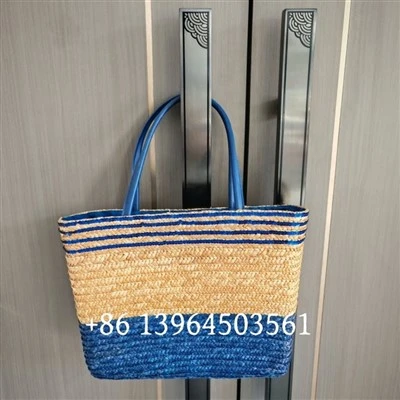 Real Straw Wheat Women Beach Baskets
