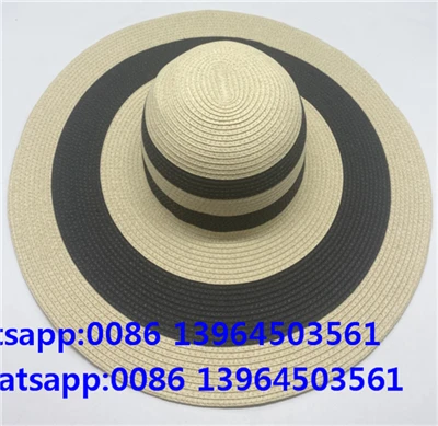 Summer Wide Brim Floppy Straw Sun Ladies Hats