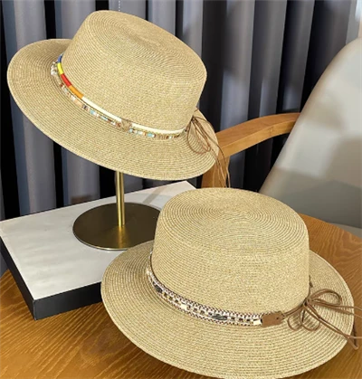 Beidge Women Sun Hat With Lovely Tape