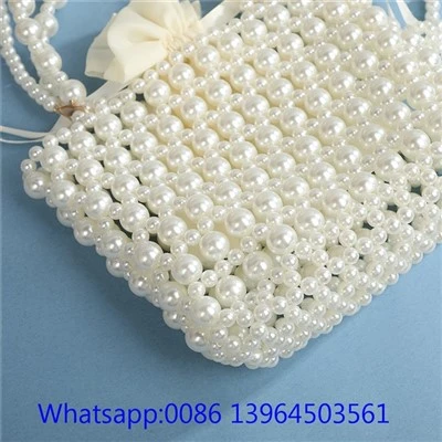 Durable Handmade Pearl Handbag