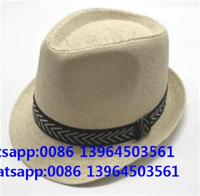 Women Men Fedora Beach Hat