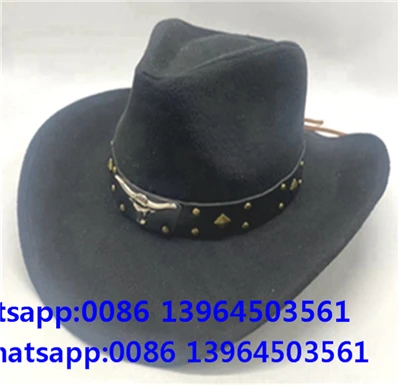 Black Vintage Fedora Hat For Men