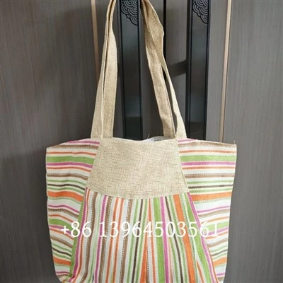 Paper Straw Beach Handbags