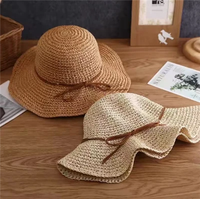 Clasic Foldable Paper Women Beach Hat
