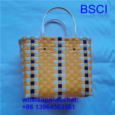 Large Capacity Plastic Tote Bag