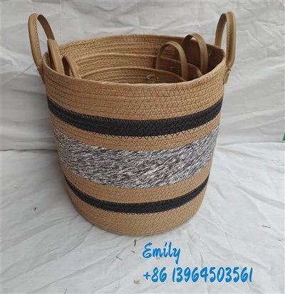 Large Handmade Storage Baskets
