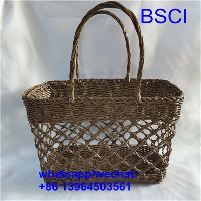 Plastic Woven Beach Bag