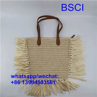 Summer Straw Beach Bags