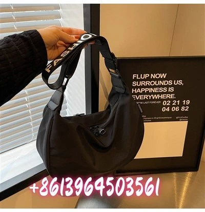 Womens Nylon Small Shoulder Bag